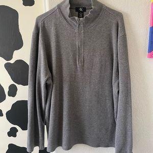 Vintage Calvin Klein quarter zip